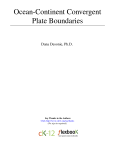 1 Ocean-Continent Convergent Plate Boundaries