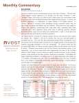 commentary - Nvest Wealth Strategies