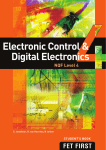 Electronic Control and Digital Electronics Student`s Book: FET FIRST