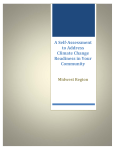 A Self-Assessment to Address Climate Change Readiness