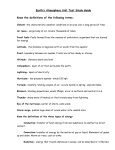 Earth`s Atmosphere Unit Test Study Guide