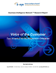 Voice of the Customer: Text Analytics for the Responsive Enterprise