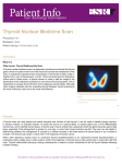 Thyroid Nuclear Medicine Scan - ESR::Patientinfo:PI