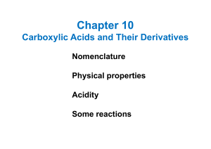 carboxylic acid