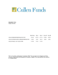 prospectus - Cullen Funds
