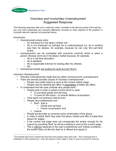 Economics Response 5 unemployment