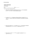 Titration Worksheet