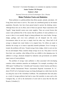 Water Pollution Facts and Statistics