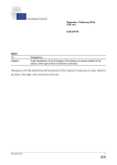 Draft declaration of the European Commission on issues related to the