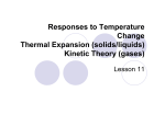 Fluids Thermo - Thermal Expansion