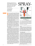 Aluminum spray forming is a rapid solidification process that results