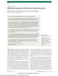 TBK1 Gene Duplication and Normal