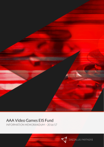 AAA Video Games EIS Fund