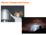 Electric Charges and Forces - University of Colorado Boulder