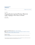 Thermodynamic Limit to Photonic-Plasmonic Light