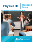 Physics 30 - Alberta Education