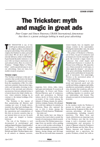 The Trickster: myth and magic in great ads