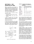 SECTION B -- THE DIGESTION OF FEED: Nutrition Guide for Sheep