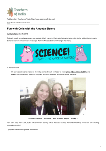 Fun with Cells with the Amoeba Sisters