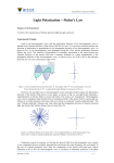 Light Polarization－Malus`s Law