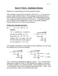 Sect 5.7 Part b - Synthetic Division