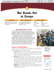 War Breaks Out in Europe