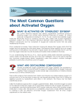 The Most Common Questions about Activated Oxygen
