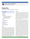 Oligarchies