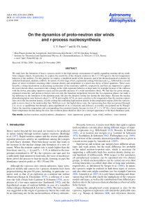 On the dynamics of proto-neutron star winds and r