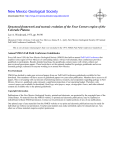 structural framework and tectonic evolution of the four corners region