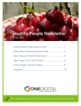 April 2017 Healthy People - Digital Benefit Advisors