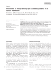 Prevalence of vitiligo among type 2 diabetic patients in an Iranian