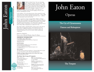 John Eaton - Music Sales Classical