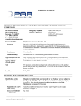 safety data sheet - Par Sterile Products