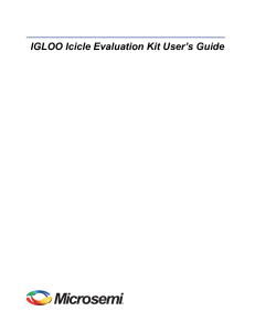 IGLOO Icicle Evaluation Kit User`s Guide