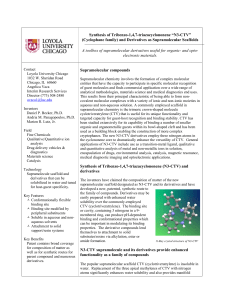 (Cyclophane family) and Derivatives as Supramolecular Scaffolds‌