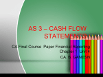 as 3 – cash flow statements