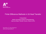 Finite Difference Methods in 2d Heat Transfer