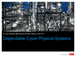 Dependable Cyber Physical Systems