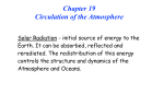 Chapter 19 Circulation of the Atmosphere