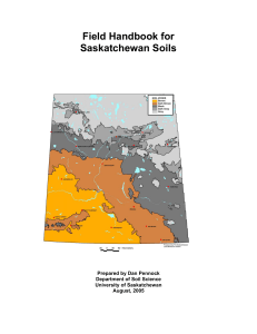Field Handbook for Saskatchewan Soils