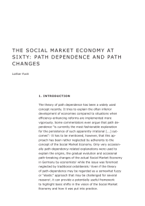 The Social Market Economy at Sixty - Konrad-Adenauer