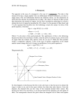 ECON 100: Monopsony A Monopsony The opposite to the case of a