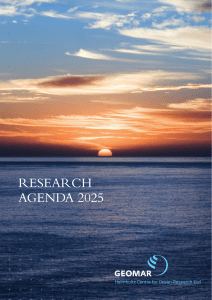 research agenda 2025