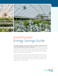 Greenhouses Energy Savings Guide