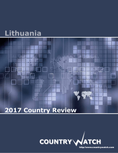 Lithuania - Country Watch