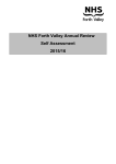 NHS Forth Valley Annual Review Self Assessment 2015/16