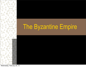 The Byzantine Empire - worldhistory-yhs
