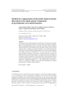 Method for compensation of thermally induced modal