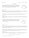 PHY2049 Fall 2009 Profs. A. Petkova, A. Rinzler, S. Hershfield Exam